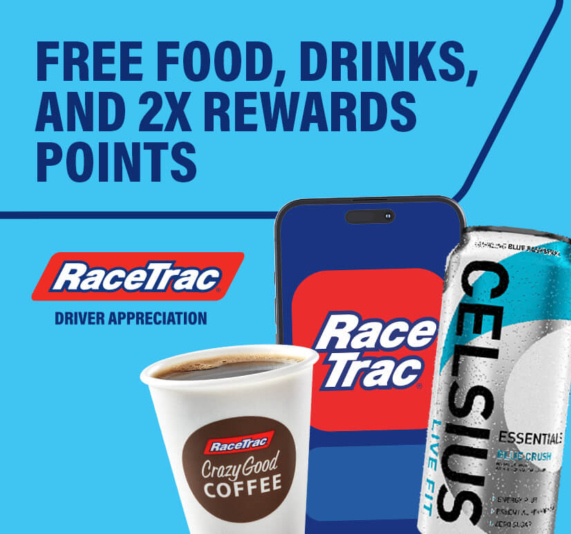 Free Food, Drinks, and 2x Rewards Points