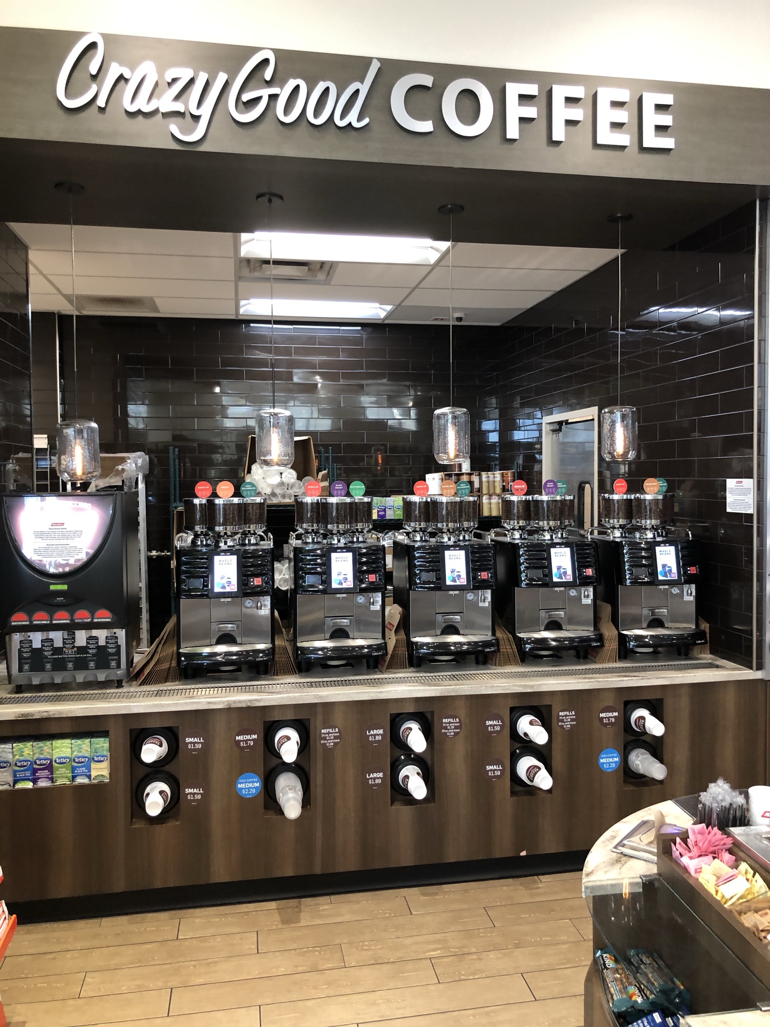 Available property at RaceTrac Store Coffee Area