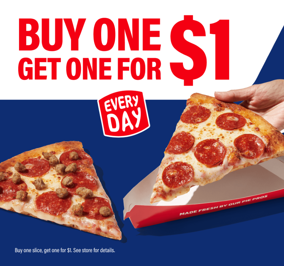 Every Day $1  Slice Deal